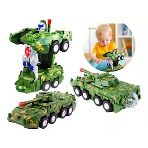 Brinquedo Tank Armored Car Tanque De Guerra Anda Luzes Som