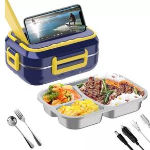 Marmiteiro Inox Elétrico 220V 110V Com Alça Portátil