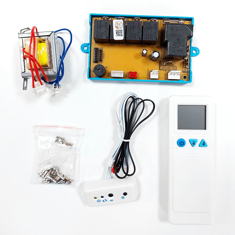 Kit Placa Universal C/Controle JCM Hi Wall Fixo QD-U02B 220v