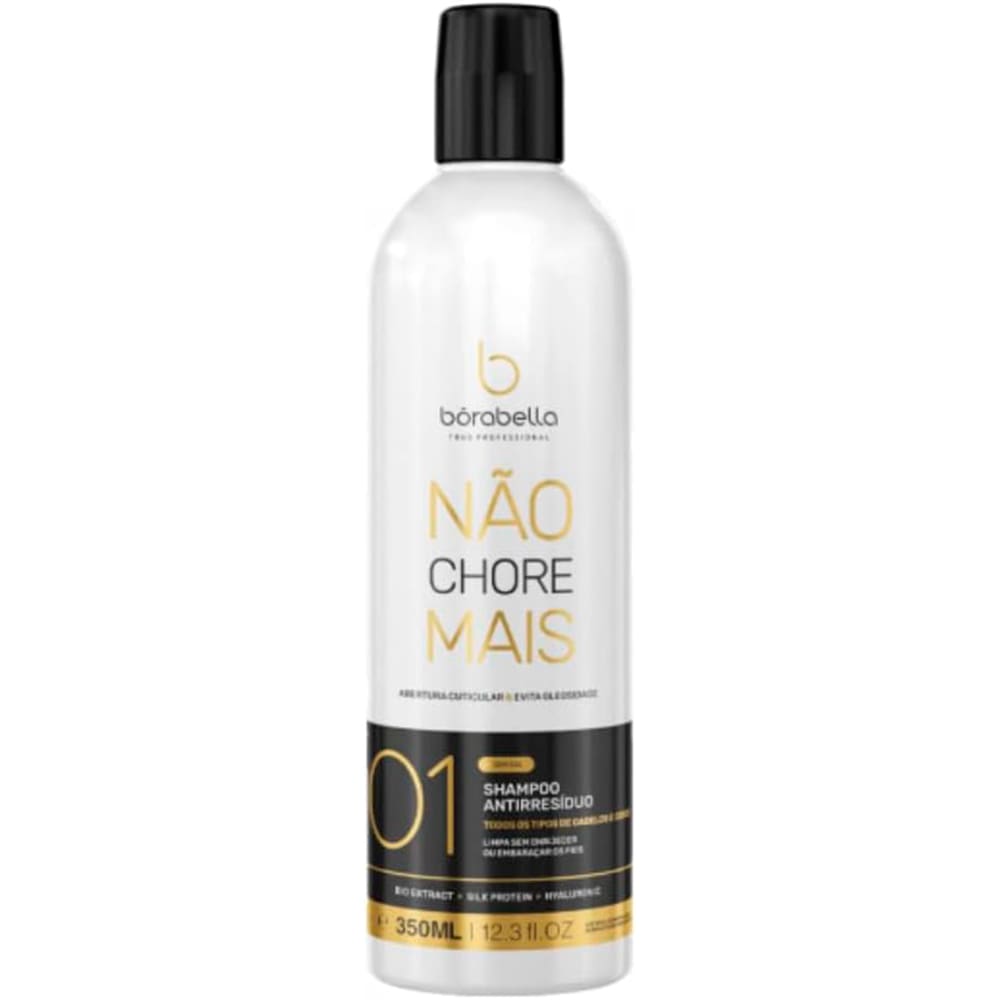 Shampoo Anti-Resíduo Not Cry More Borabella 350ml
