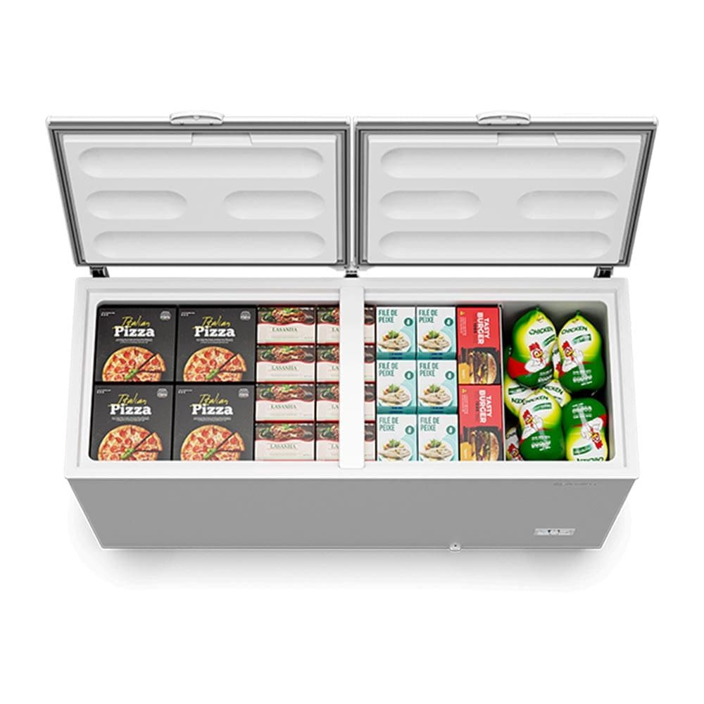 Freezer Horizontal Inverter Dupla Ação Metalfrio | Casas Bahia