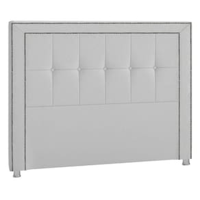 Cabeceira Solteiro Catania P04 90 Cm Suede Cinza