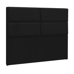 Cabeceira King Berlim P04 195 Cm Suede Preto Tca 944