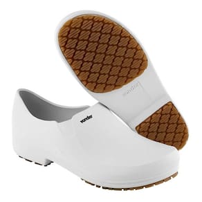 Sapato Ocupacional Classic Com Salto 38 Branco Vonder