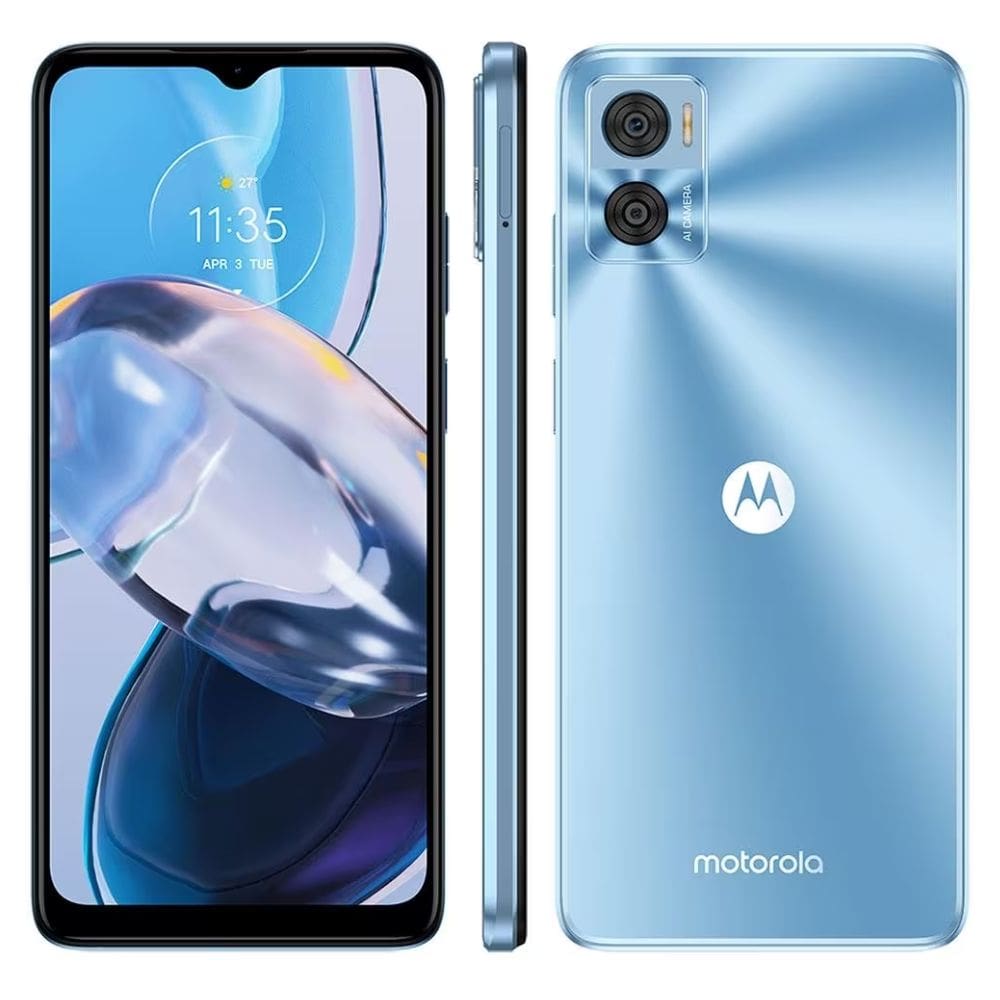 Usado: Motorola E22 128 GB Azul - Regular