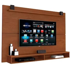 Painel Max para TV até 60 Polegadas EDN Móveis Cor Cedro
