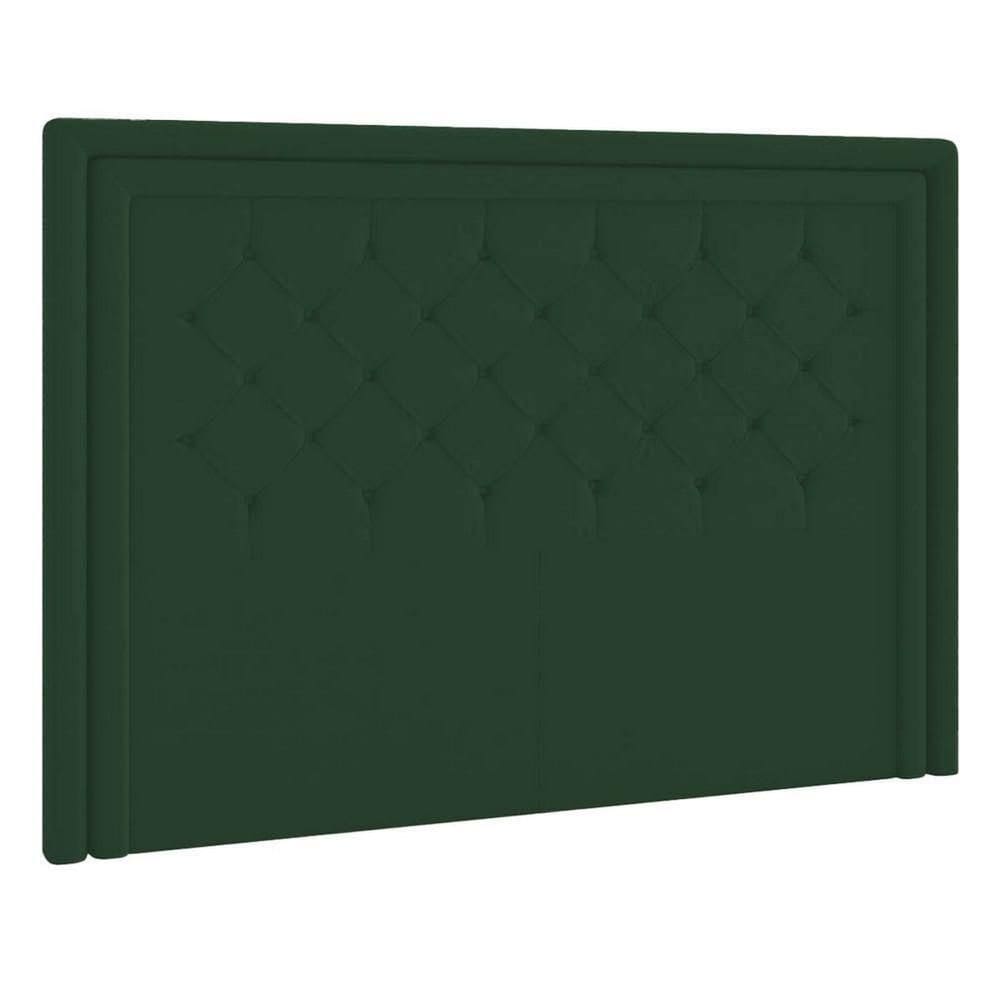 Cabeceira Queen Estocolmo P04 160 Cm Suede Verde