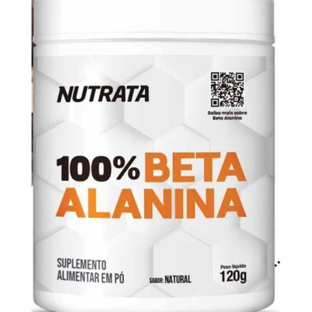 Beta Alanina 100% Pura Pote 120G - Nutrata