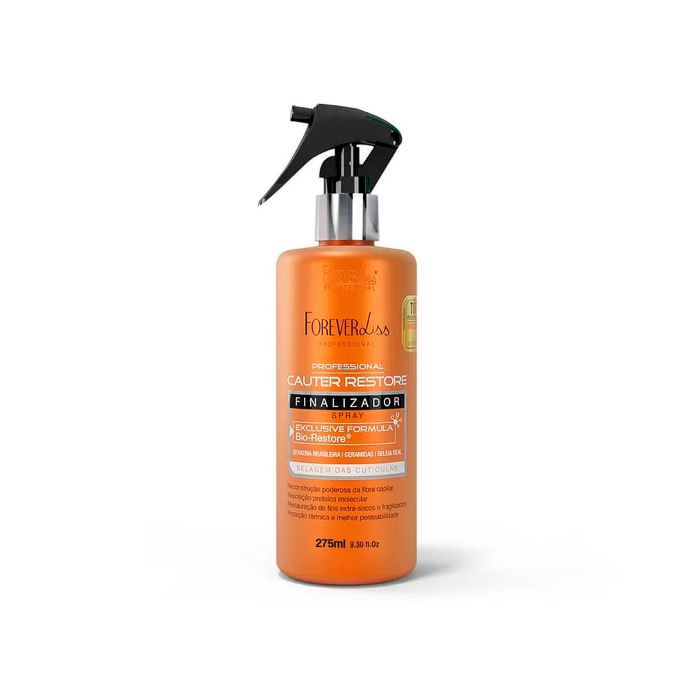 Spray Finalizador Cauterização Cauter Restore Forever Liss 275ml