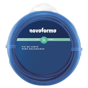 Fio De Corte Para Roçadeira Quadrado 1.6mm 50 Metros Nova Forma