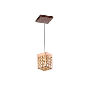 Pendente 10x10x15cm 1 Luz G9 Windows Wdsg1001lg9pd Bronzearte