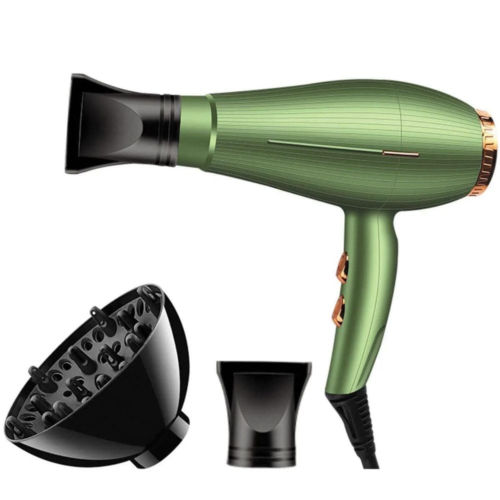 Secador Cabelo Preto 500W Base Ajustável Presente Dia Das