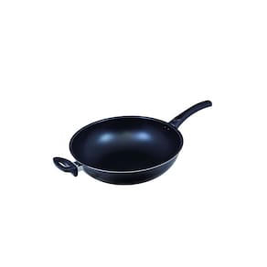 Panela Wok Alumínio Prensado Antiaderente Ergonômica 32CM