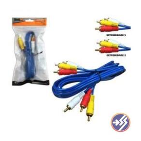 Cabo Rca Bestfer Azul 3Rcax3Rca 1 5M - Bfh1510