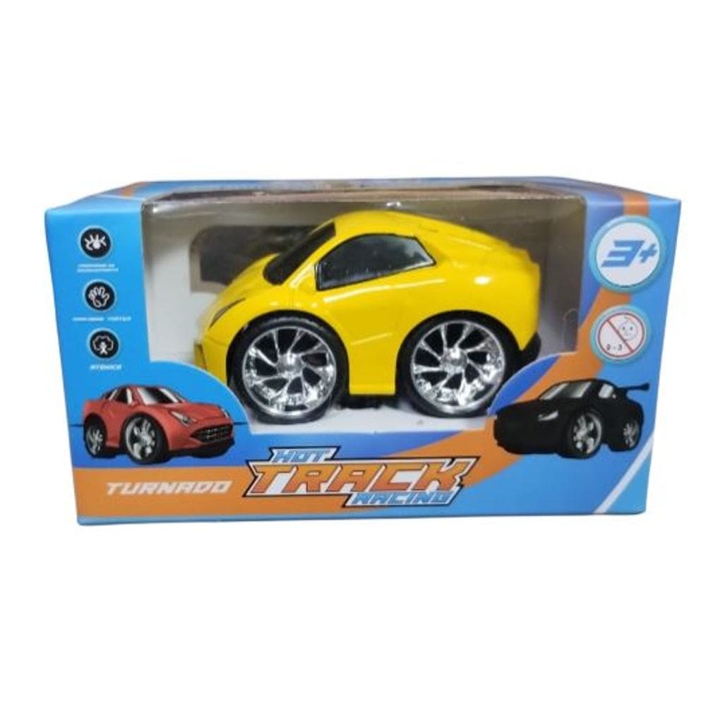 Carrinho - Veiculo Turnado Amarelo TERRACO