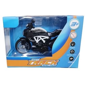Moto - Metal Modelo 4 Racer Preta/Branco TERRACO