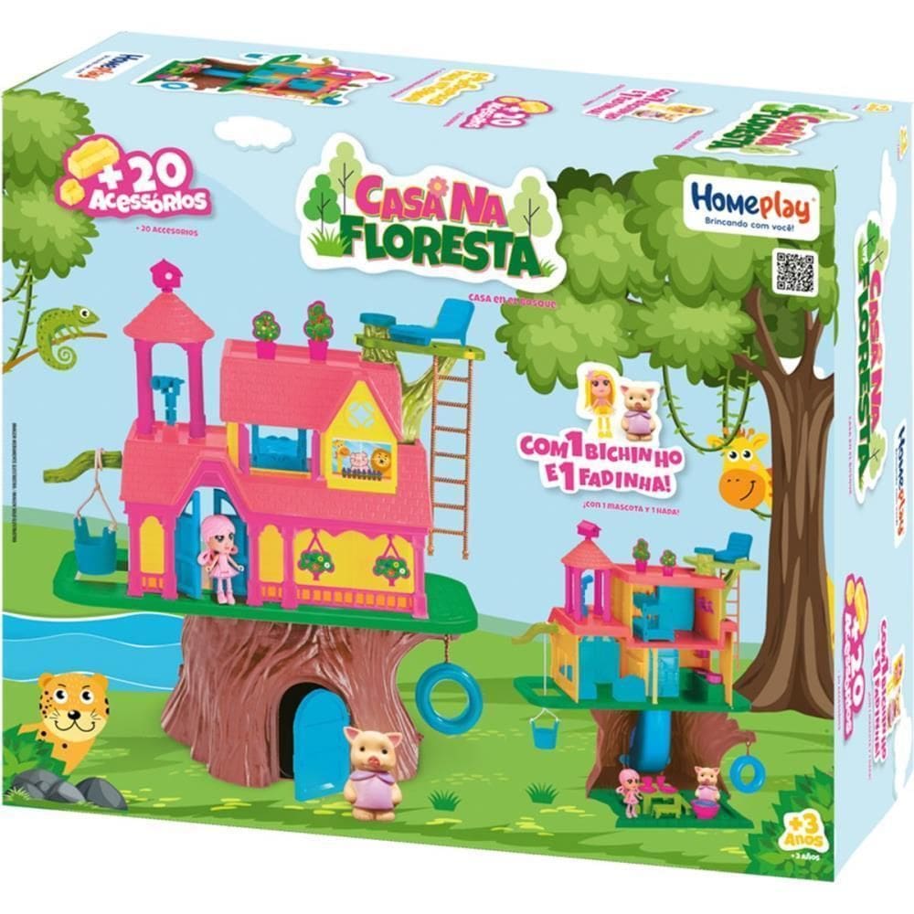 Casinha De Boneca Casinha Da Princesa 110Pcs