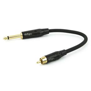Cabo Adaptador Rca Para P10 Profissional Mono - 3 Metros