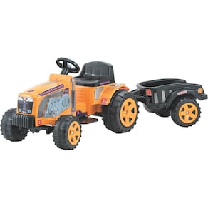 Carrinho elétrico mini trator fazendeiro infantil 6V com caçamba de fazenda Biemme
