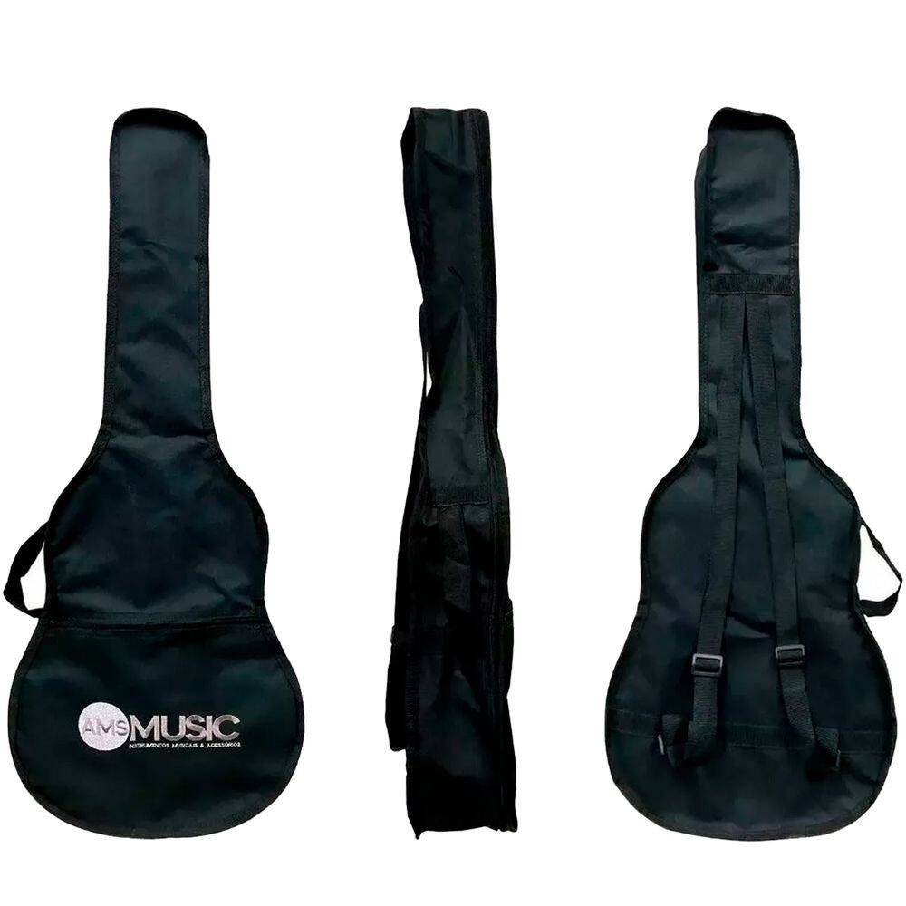 Capa Bag Simples Sem Espuma Para Violão Clássico