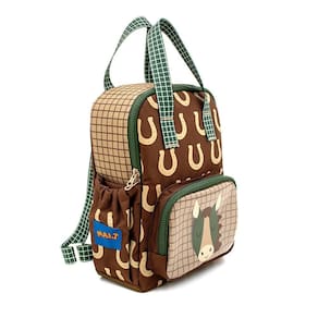 Mini Bolsa de Costas com Bolso Fronta Cavalinho - MaiT