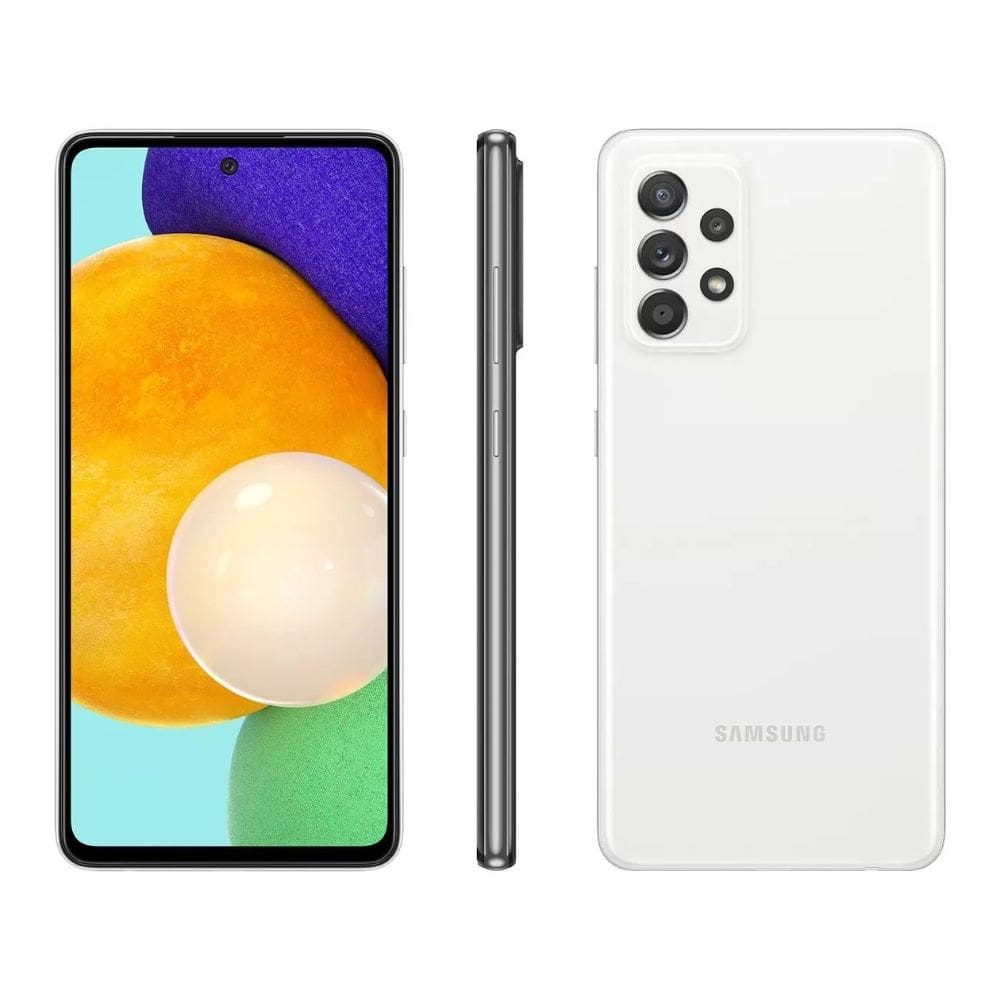 Usado: Samsung A52s 128 GB Branco - Excelente