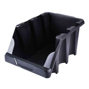 Gaveta Plastica Pratica Empilhavel N7 Preta Presto 42005