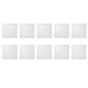 Kit 10 Painéis Led Embutir 18W Luz Branca Fortled