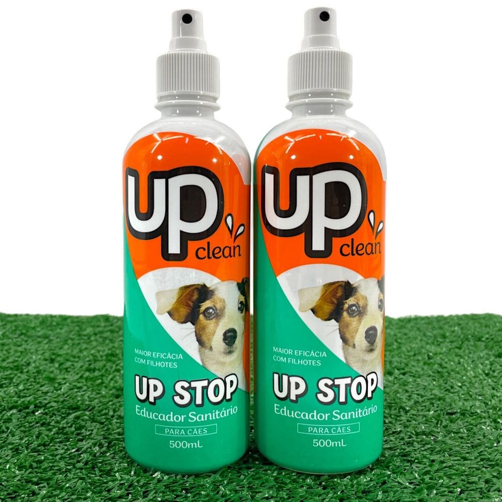 02x Educador Sanitário Pet Xixi NÃO PODE Cães Spray