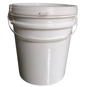 Pote Para Massa De Bolo Com Tampa Lacre 5L