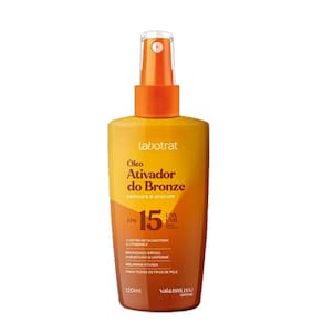 Oleo Ativador De Bronze Fps15 Vai&Brilha 120Ml - Labotrat