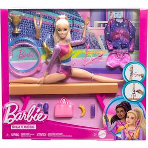 Barbie Loira Profissões Conjunto De Ginasta HRG52 Mattel