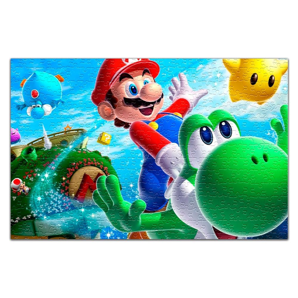 Quebra Cabeça Personalizado Super Mario Bros 120 Peças