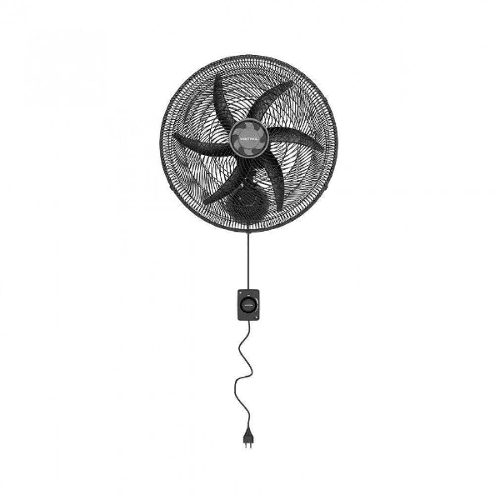 Ventilador De Parede 50cm Premium Preto 110v