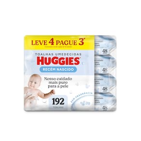 Lenco Umed.Huggies Puro&Natural Lv4pg3 C/192Un