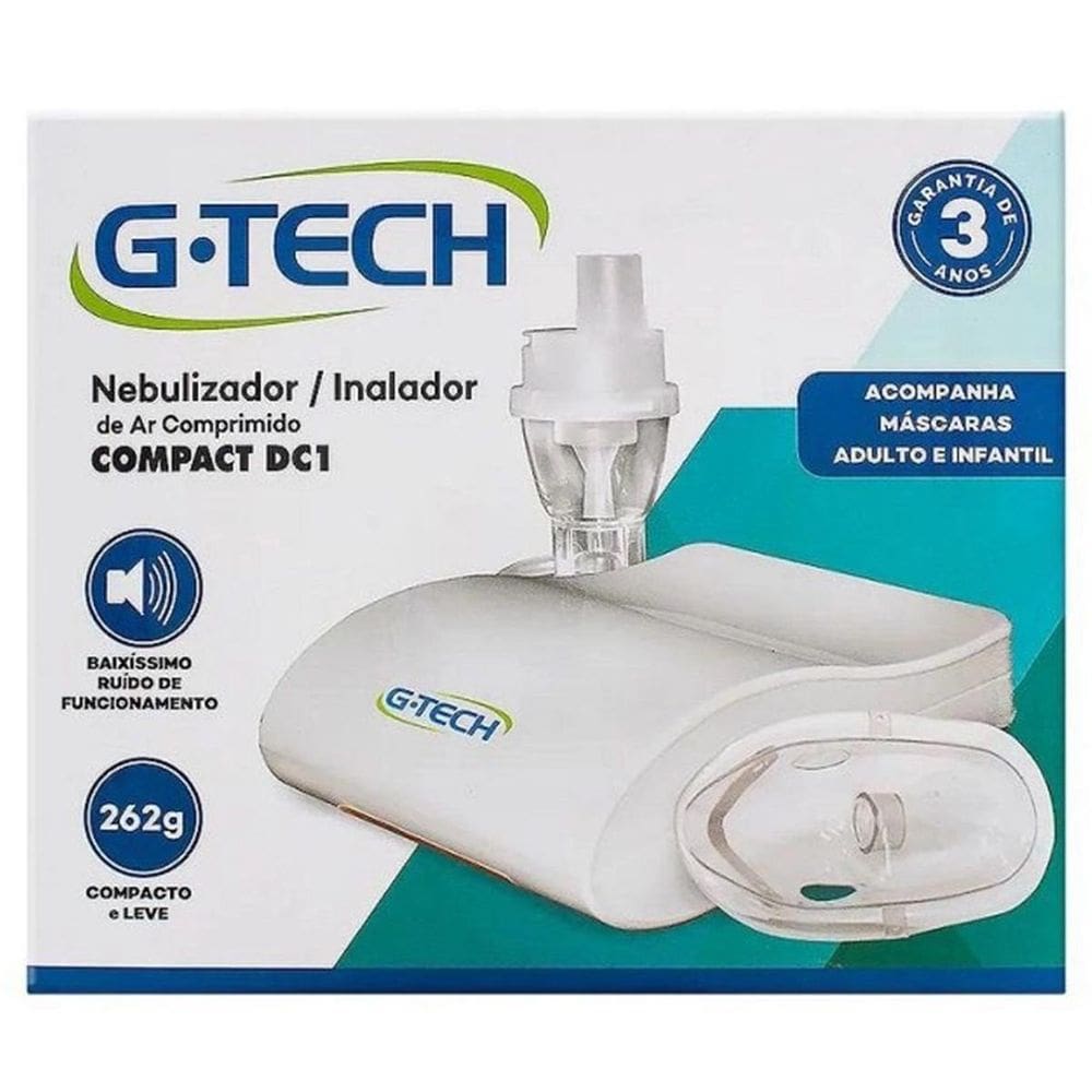 Nebulizador / Inalador Compact G-Tech Dc1