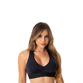 Kit 2 Top Fitness Feminino Alças Largas Sem Bojo Academia Reforçado Confortável