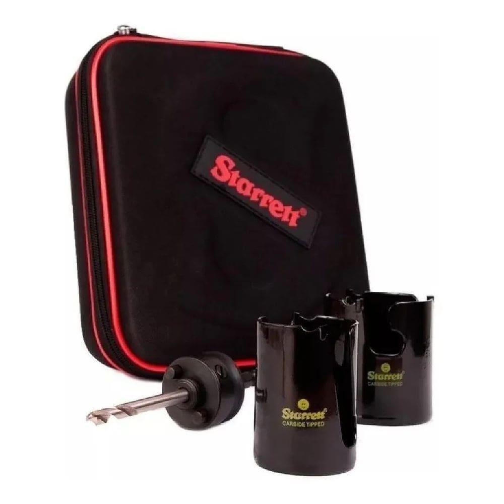 Kit Serra Copo 02Pcs Multi + Suporte De Fixacao Starrett Kmp02011-S