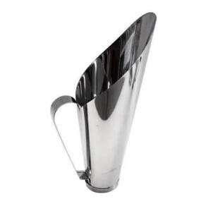 Kit 5 Conchas Medidor P/ Cereal / Grão / Ração - 100g Inox