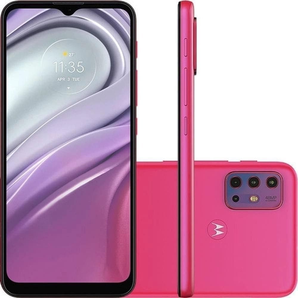 Usado: Motorola G20 64 GB Pink - Muito Bom