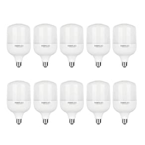 Kit 10 Lâmpadas Led Branca 30W 6500K Bulbo T Fortled