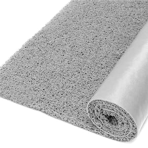 Rolo Capacho Vinil 12mm Cinza RM Decor 11,00 x 1,2m (13,2m²)