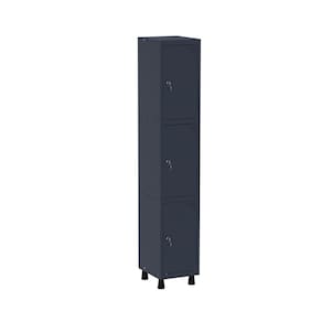 Roupeiro em Aço Mt 1v 3 Portas - Fechadura Azul DelRei