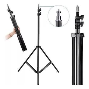 Tripé Universal Celular Câmera Webcam Ring Light 2,10M