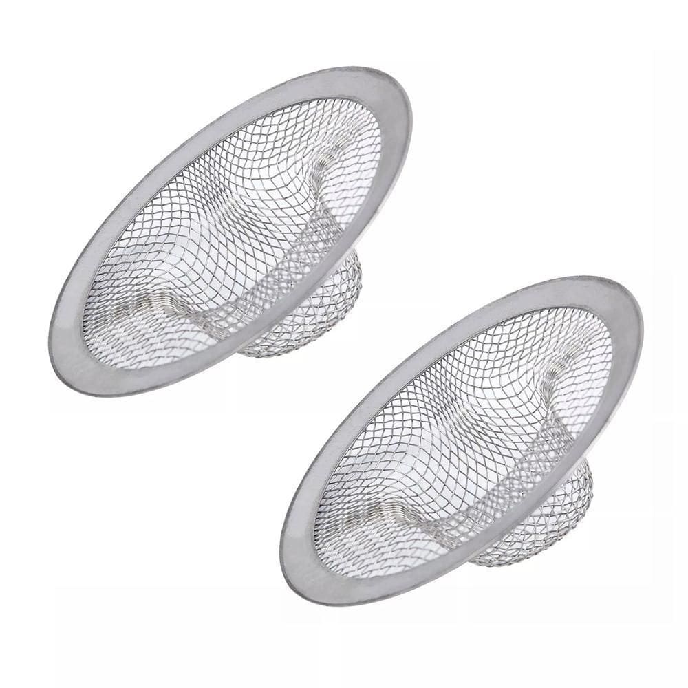 Kit 2 Ralinho Para Pia Cozinha Tanque Inox Top 1/2 52Mm