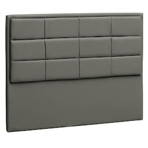 Cabeceira Queen P04 160 Cm Suede Cinza Escuro Tca 958