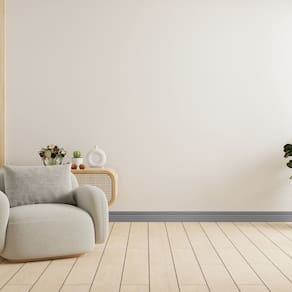 Rodapé de Pvc 15cm X 15mm X 2,40m - caixa com 6 Unidade - Cinza Escuro