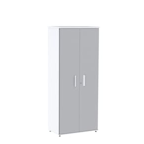 Armário para Escritório Alto 02 Portas Pivotante Aac1600 Branco/Cinza