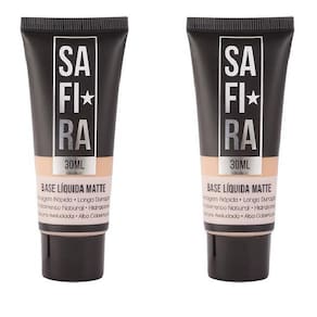 Base Liquida Matte Safira Basic Cor 5 - Kit 2 Unidades