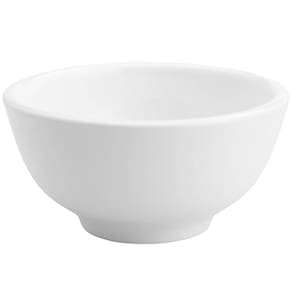 Kit 24 Tigelas Pequenas Servir Restaurante Bowl Porcelana Branca 280ml Cumbuca Clean Lyor
